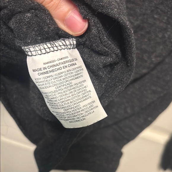 Nike Heather Black Long Sleeve Hoodie - Picture 7 of 8